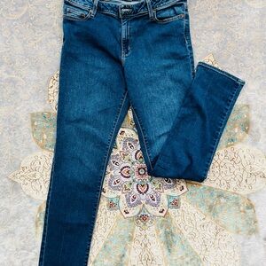 Coldwater Creek Deep Blue Straight Leg Jeans